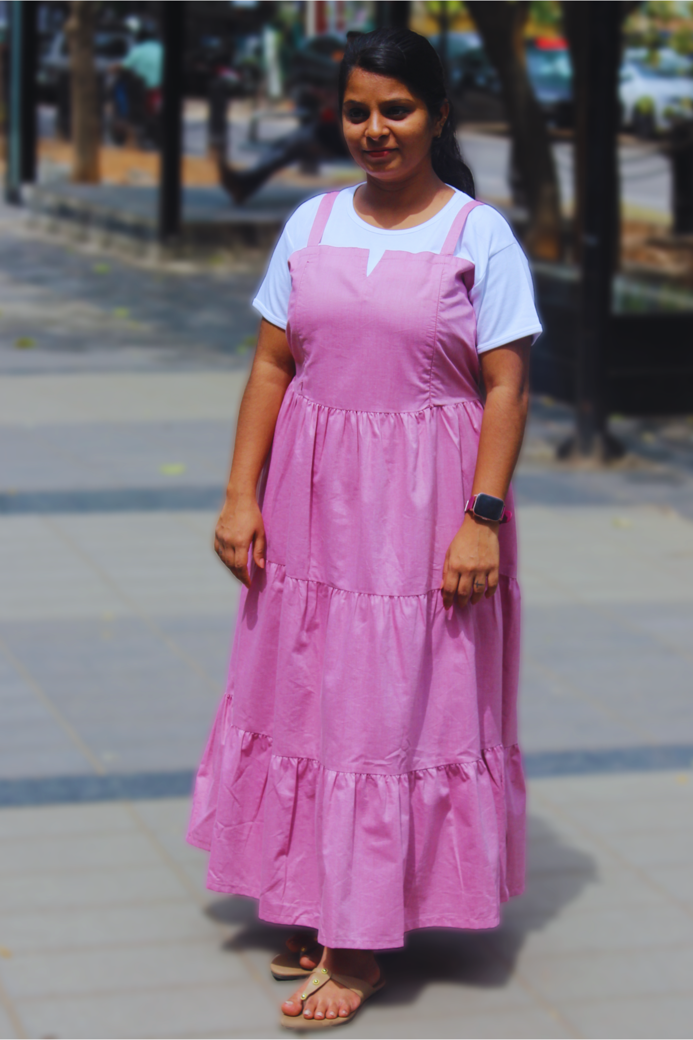 TIERED DRESS