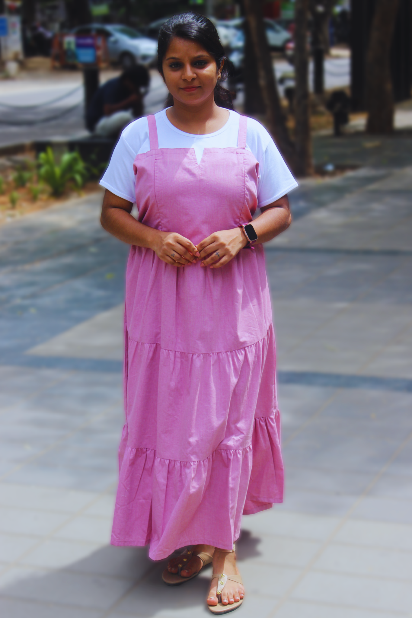 TIERED DRESS