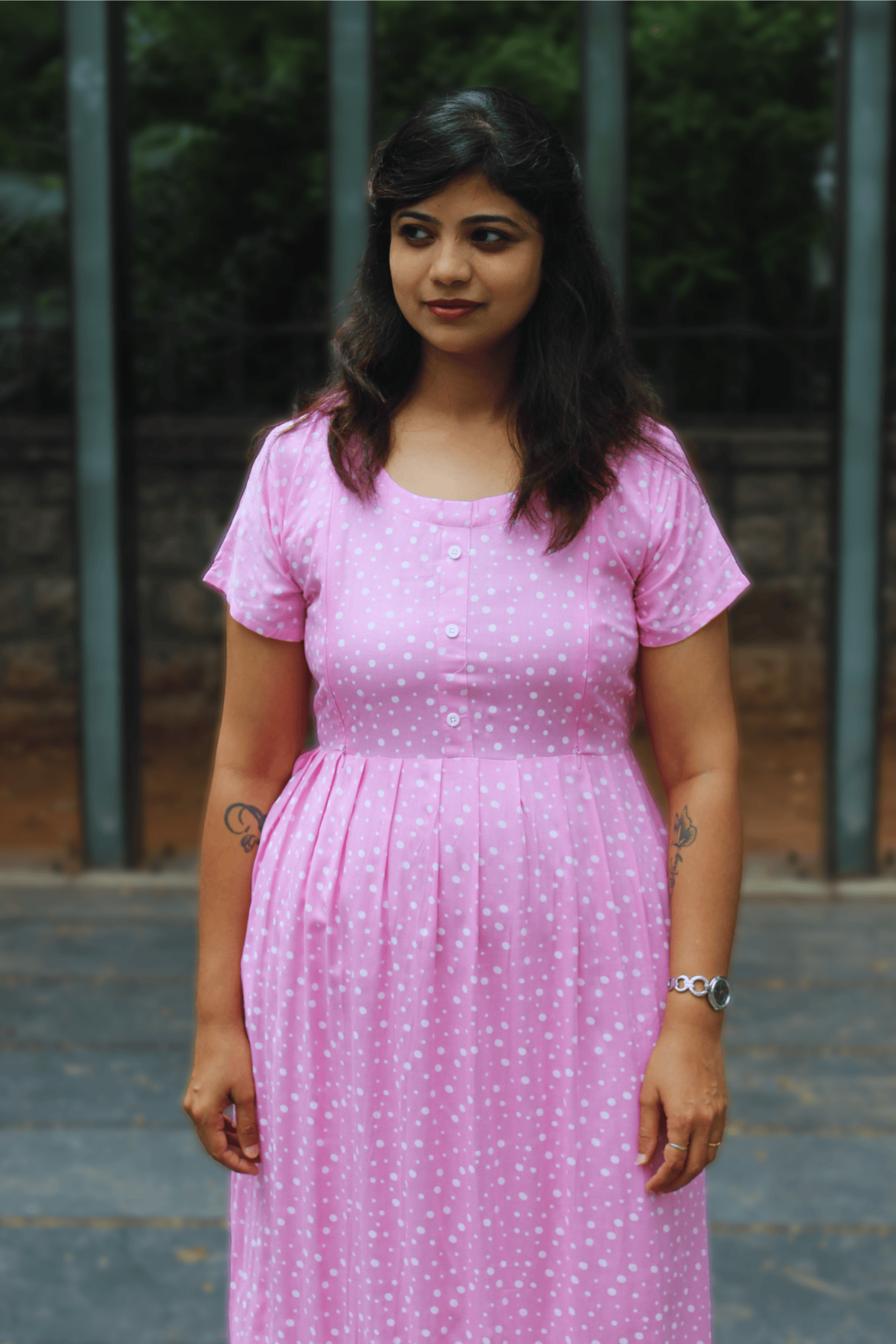 ROSETTE DRESS