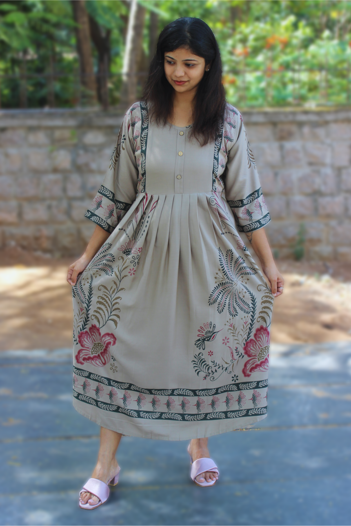 ART FLORAL DRESS