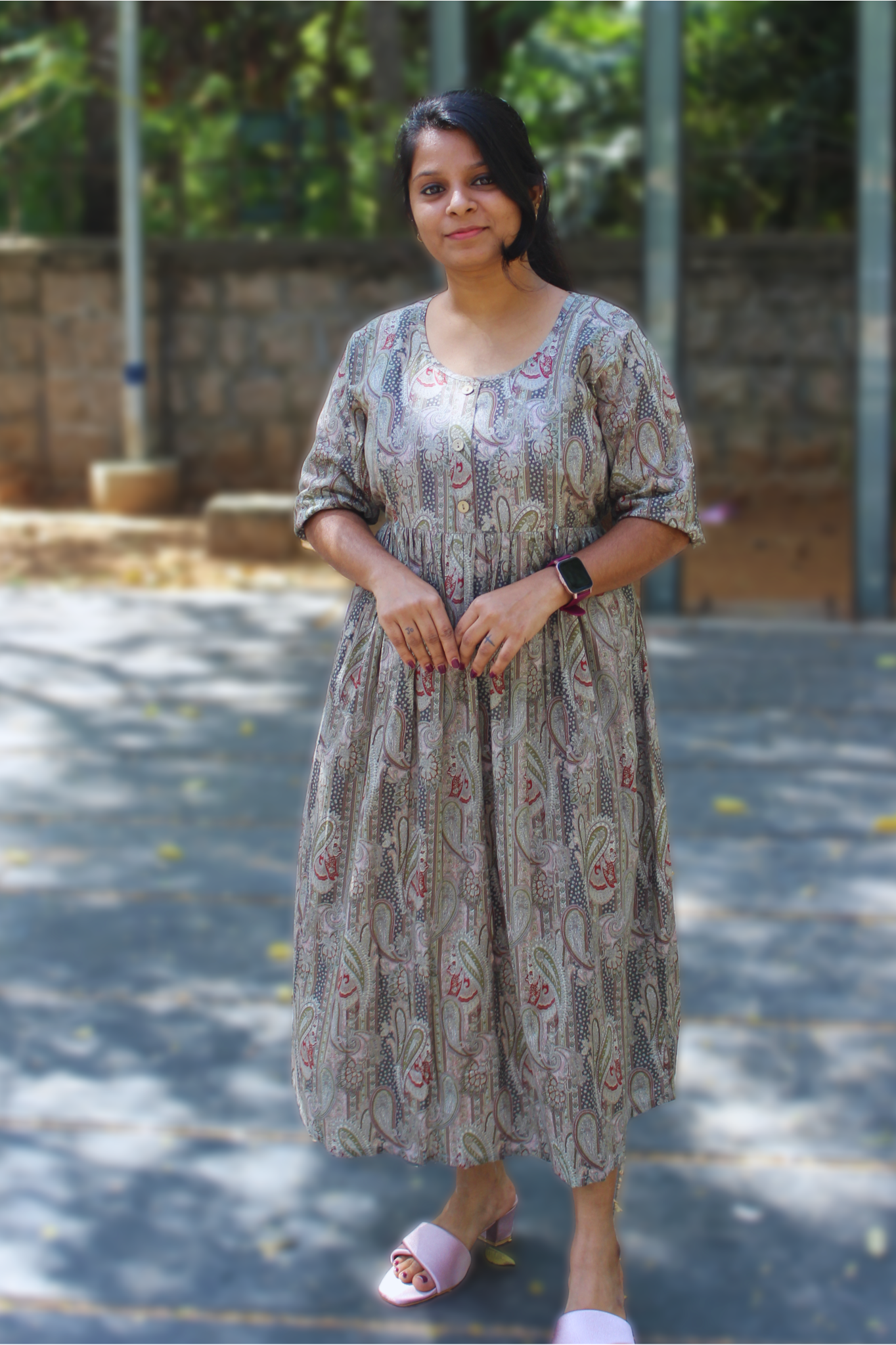 MUTED TONE DRESS