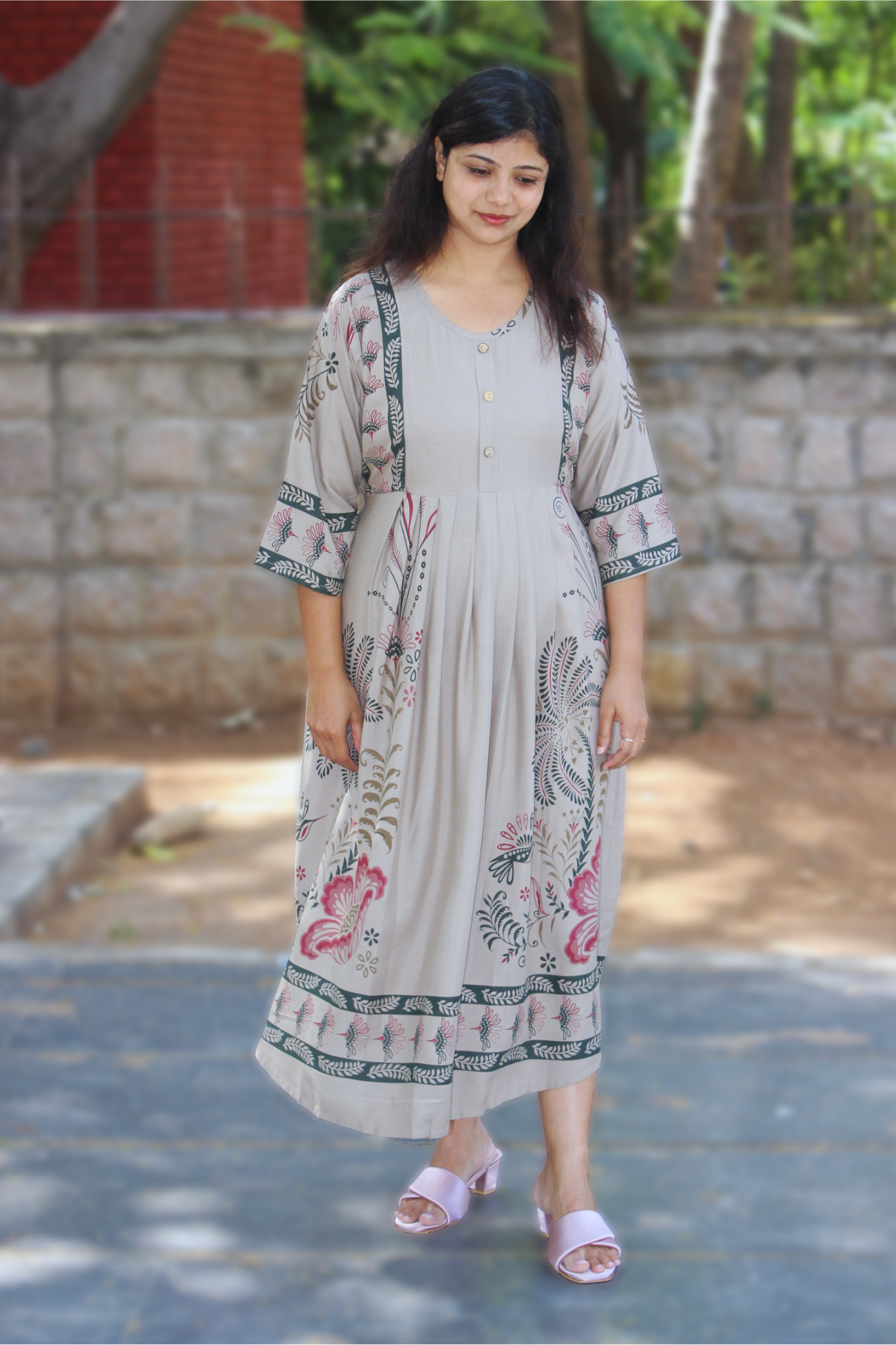 ART FLORAL DRESS