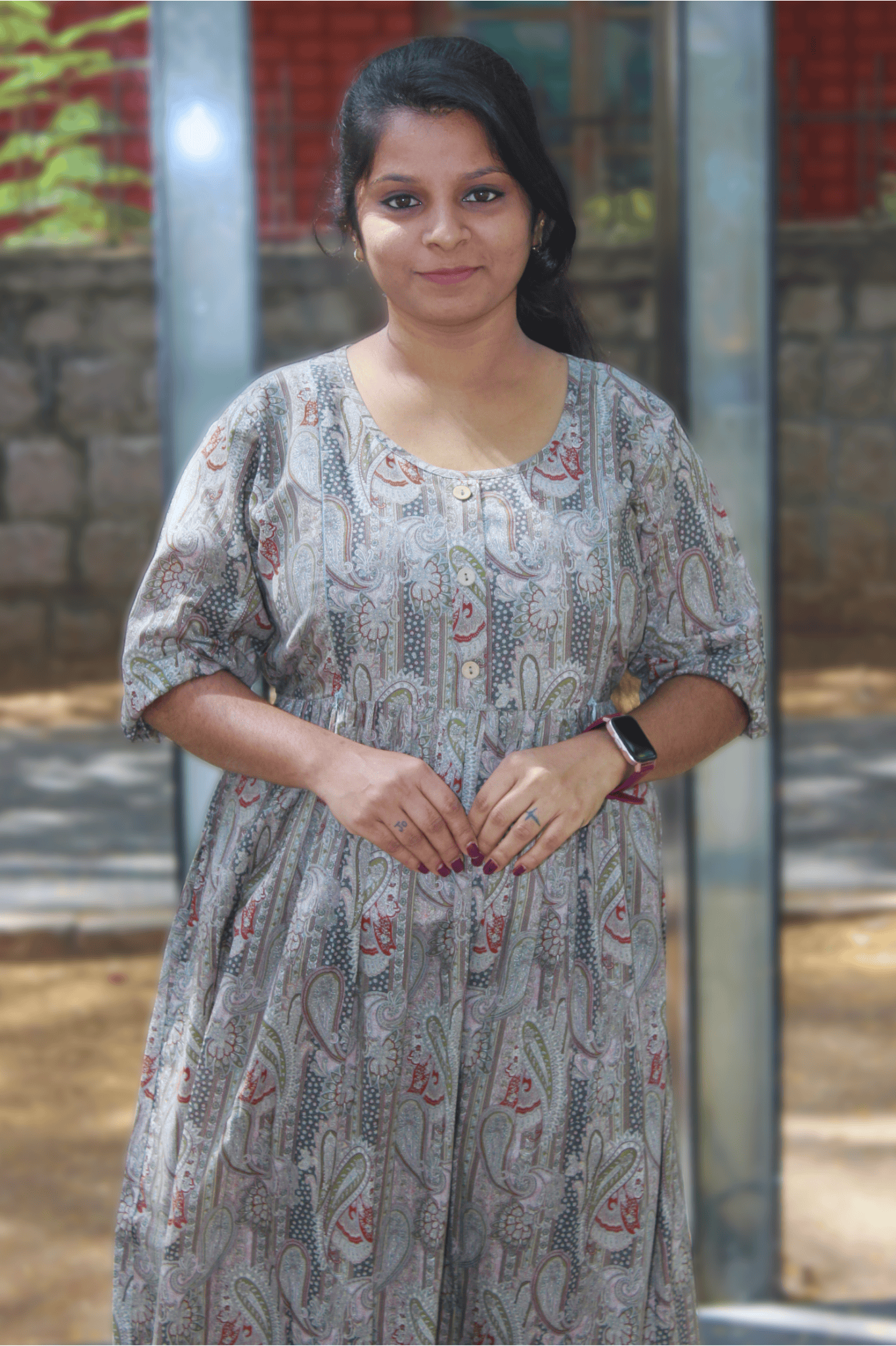 MUTED TONE DRESS