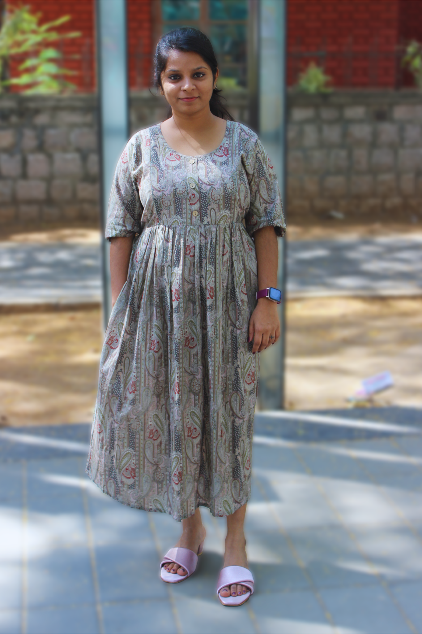 MUTED TONE DRESS