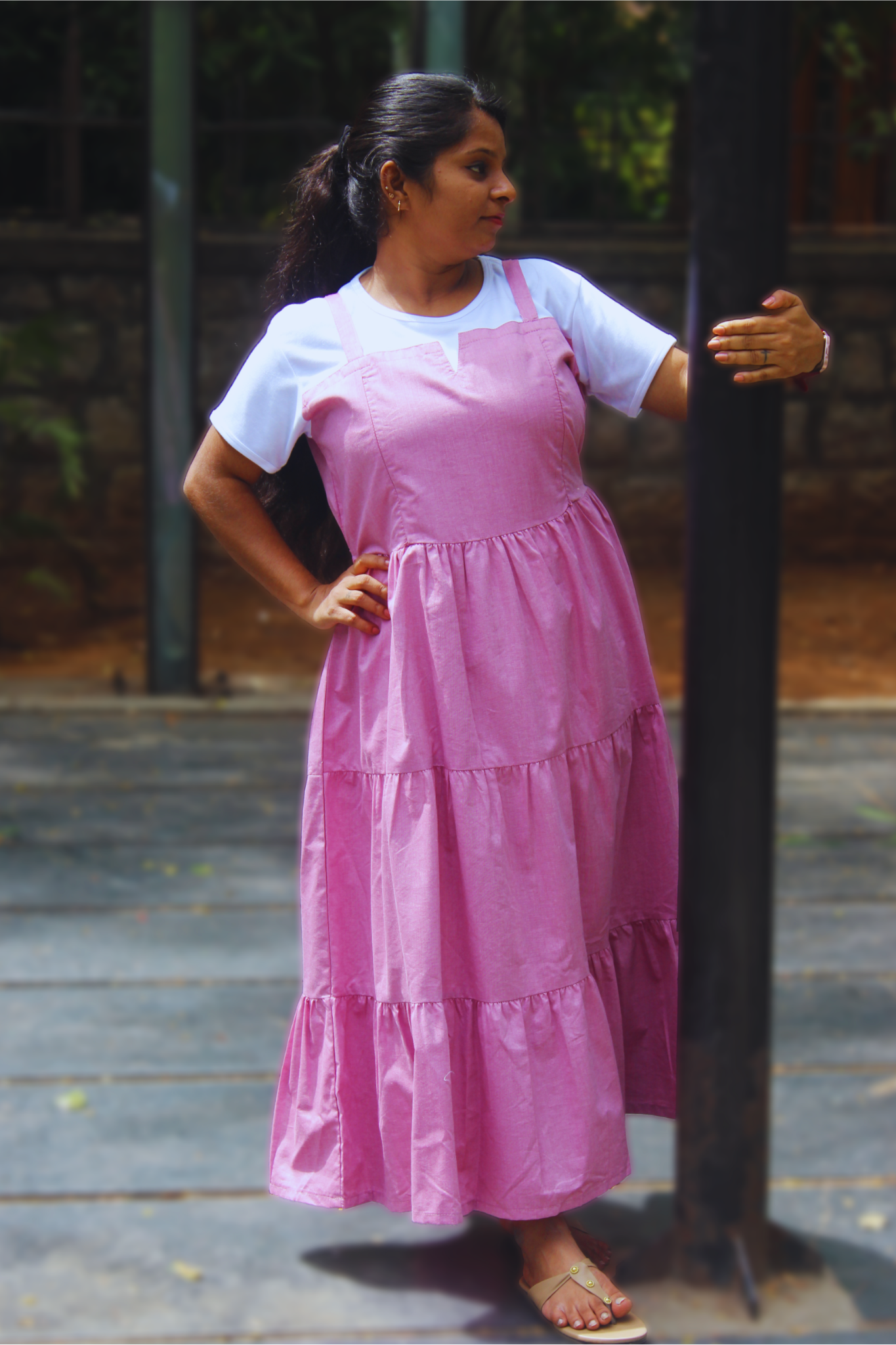 TIERED DRESS