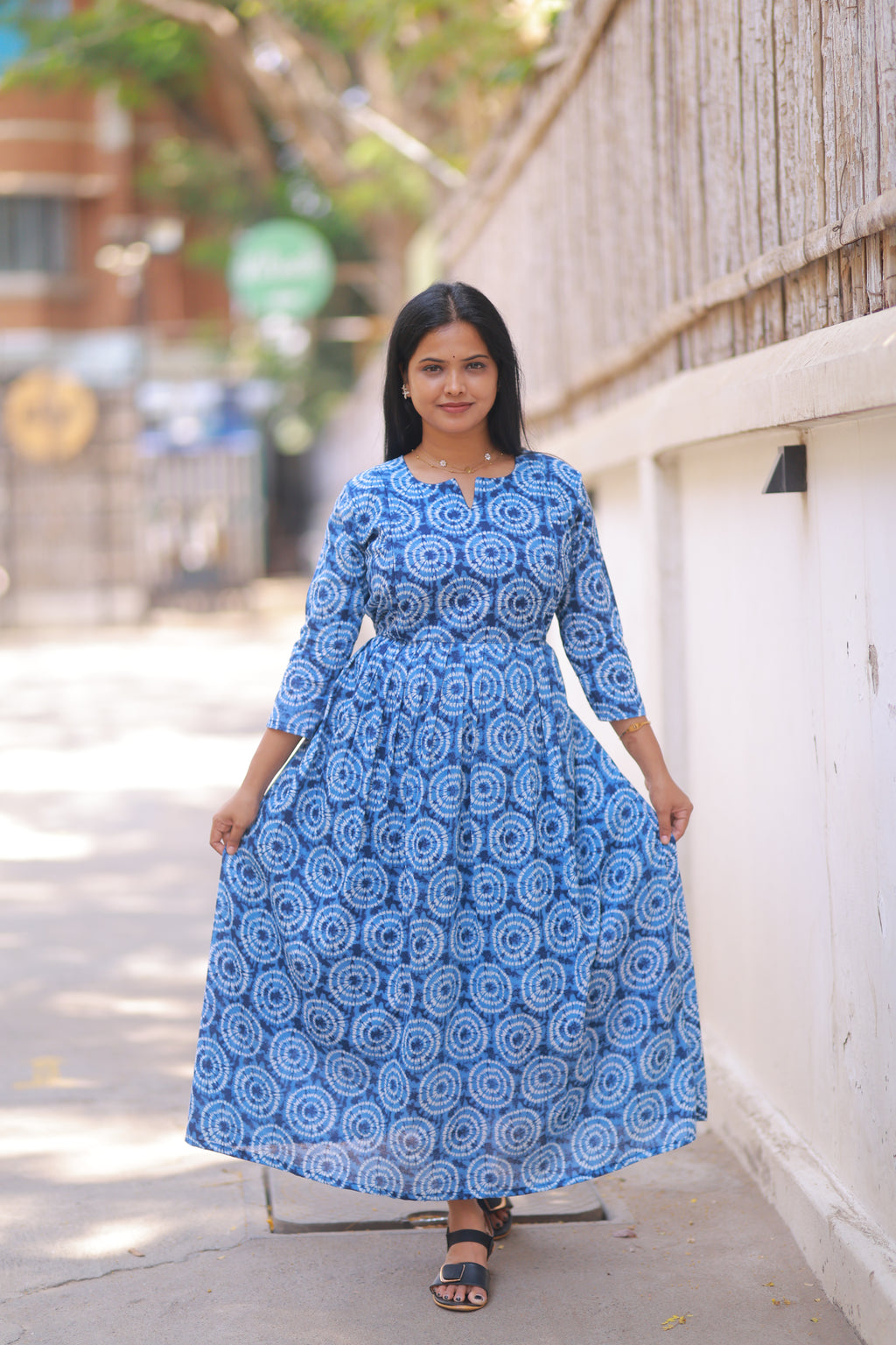 INDIGO GOWN