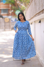 INDIGO GOWN
