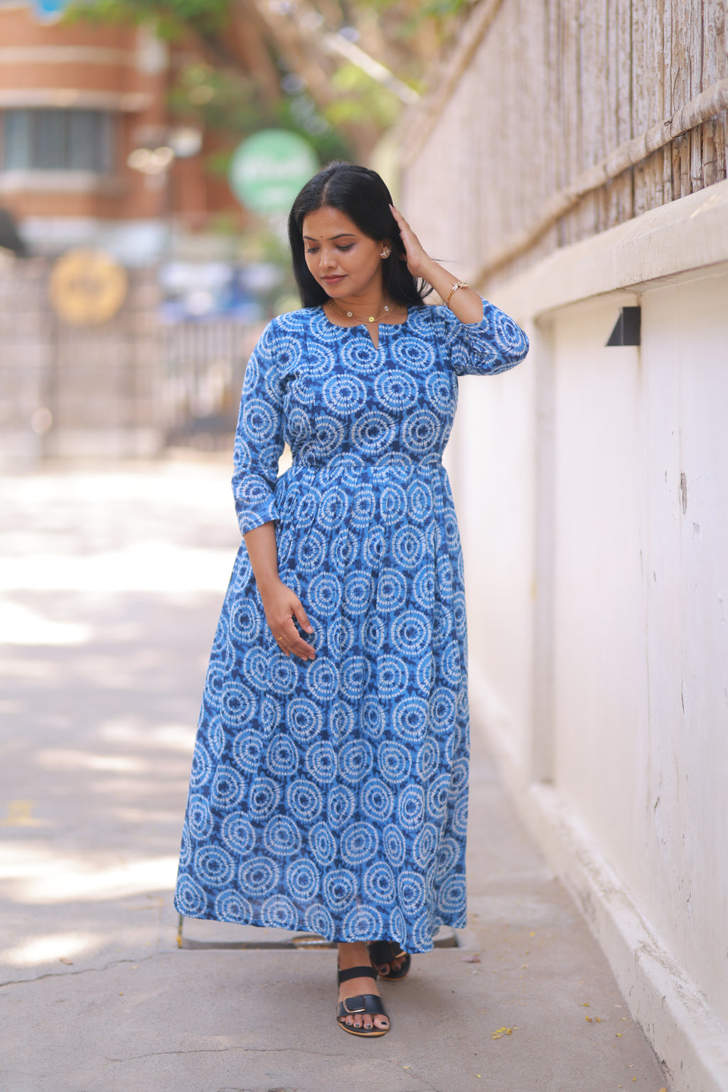 INDIGO GOWN