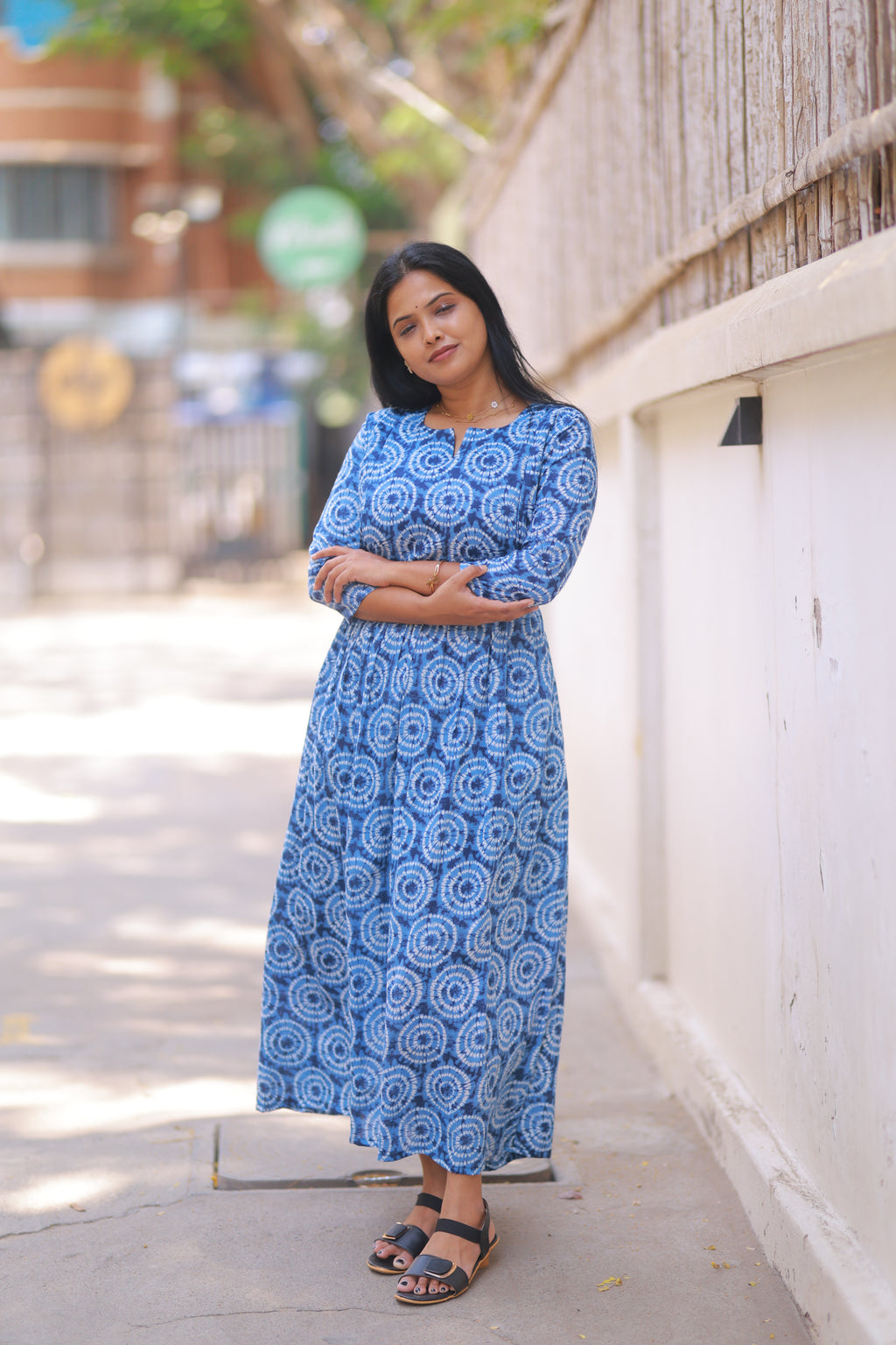 INDIGO GOWN