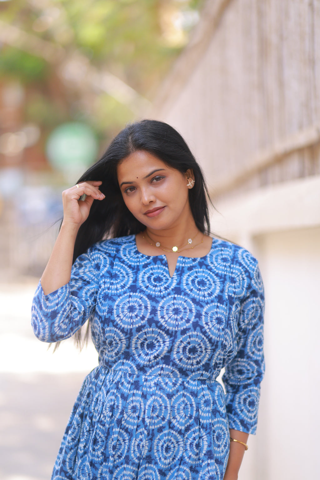 INDIGO GOWN