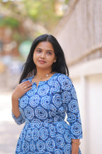 INDIGO GOWN