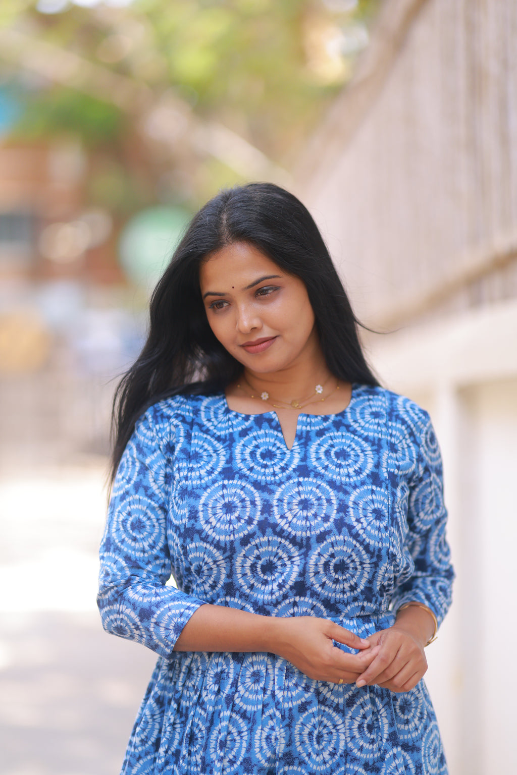 INDIGO GOWN