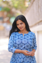 INDIGO GOWN