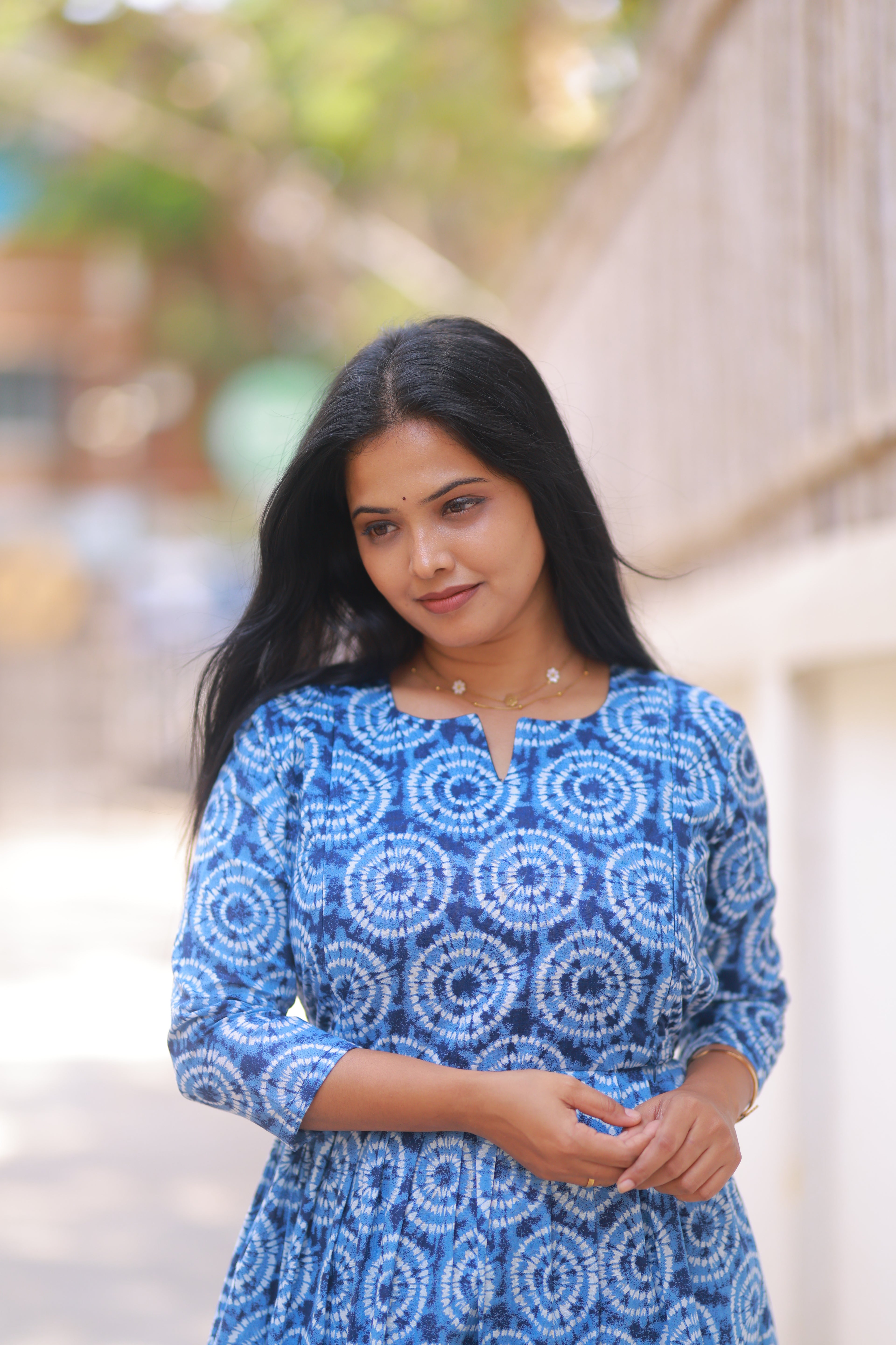 INDIGO GOWN