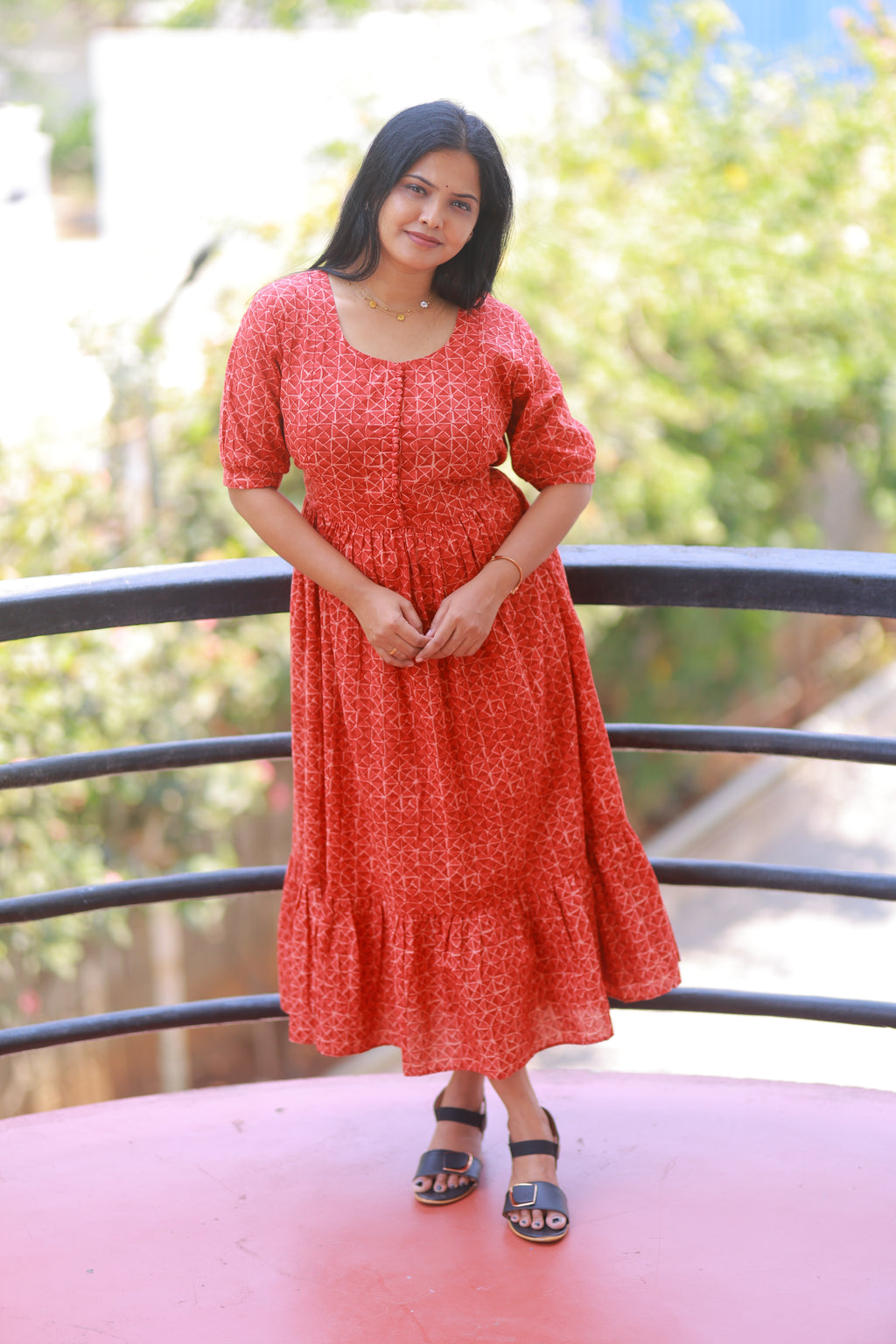 RADIANT RED DRESS