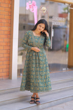 PINE GREEN DRESS