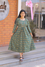 PINE GREEN DRESS
