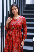 BANDHANI PRINTED MAXI
