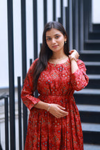 BANDHANI PRINTED MAXI