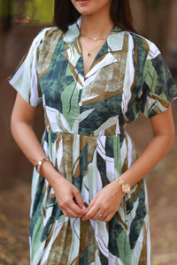 OLIVE GREEN LEAF