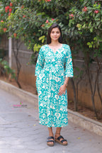 SEA GREEN IKKAT