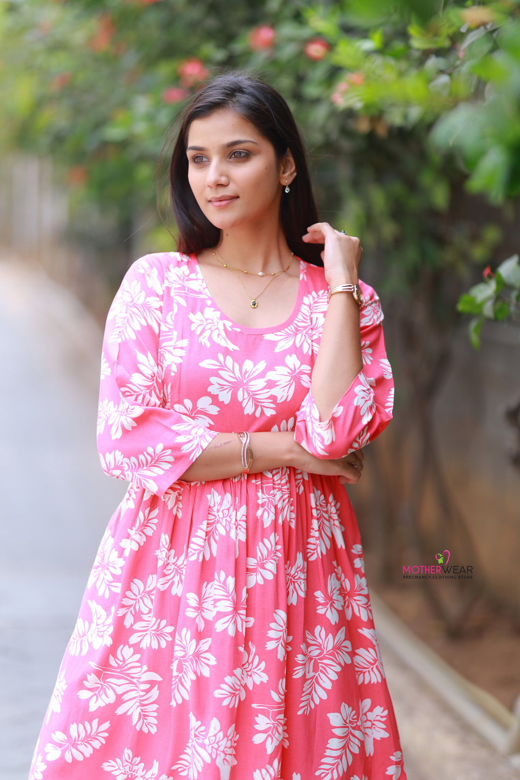 CORAL PINK FLORAL