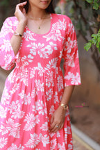 CORAL PINK FLORAL