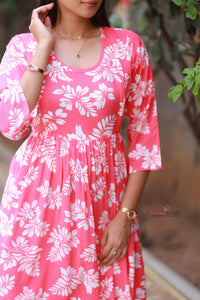 CORAL PINK FLORAL