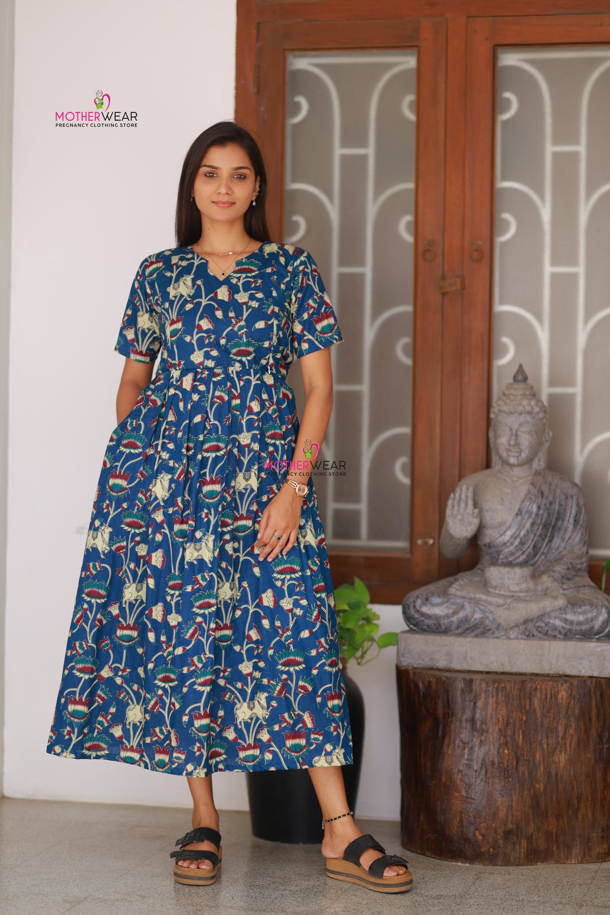 BLUE KALAMKARI