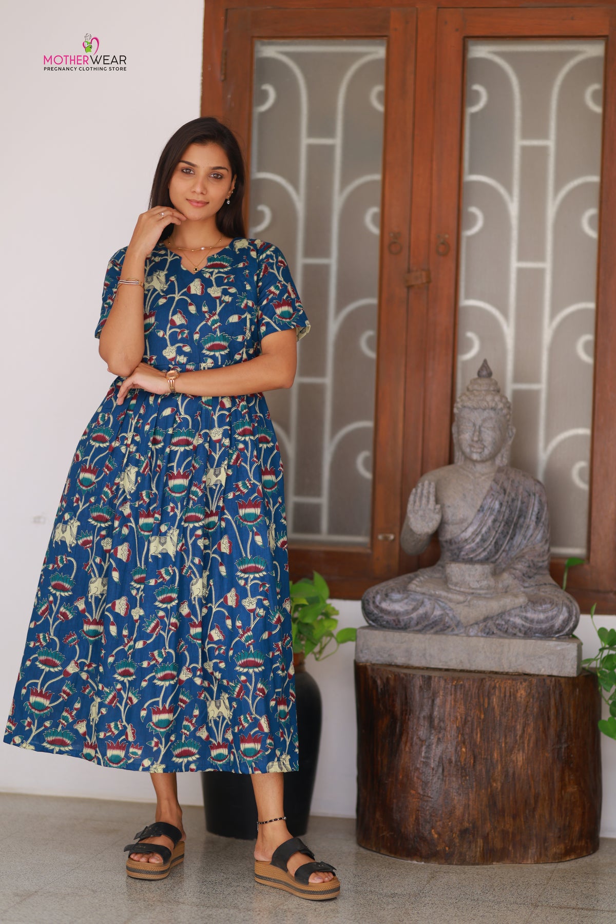 BLUE KALAMKARI