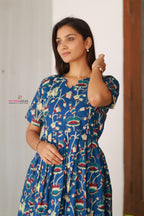 BLUE KALAMKARI