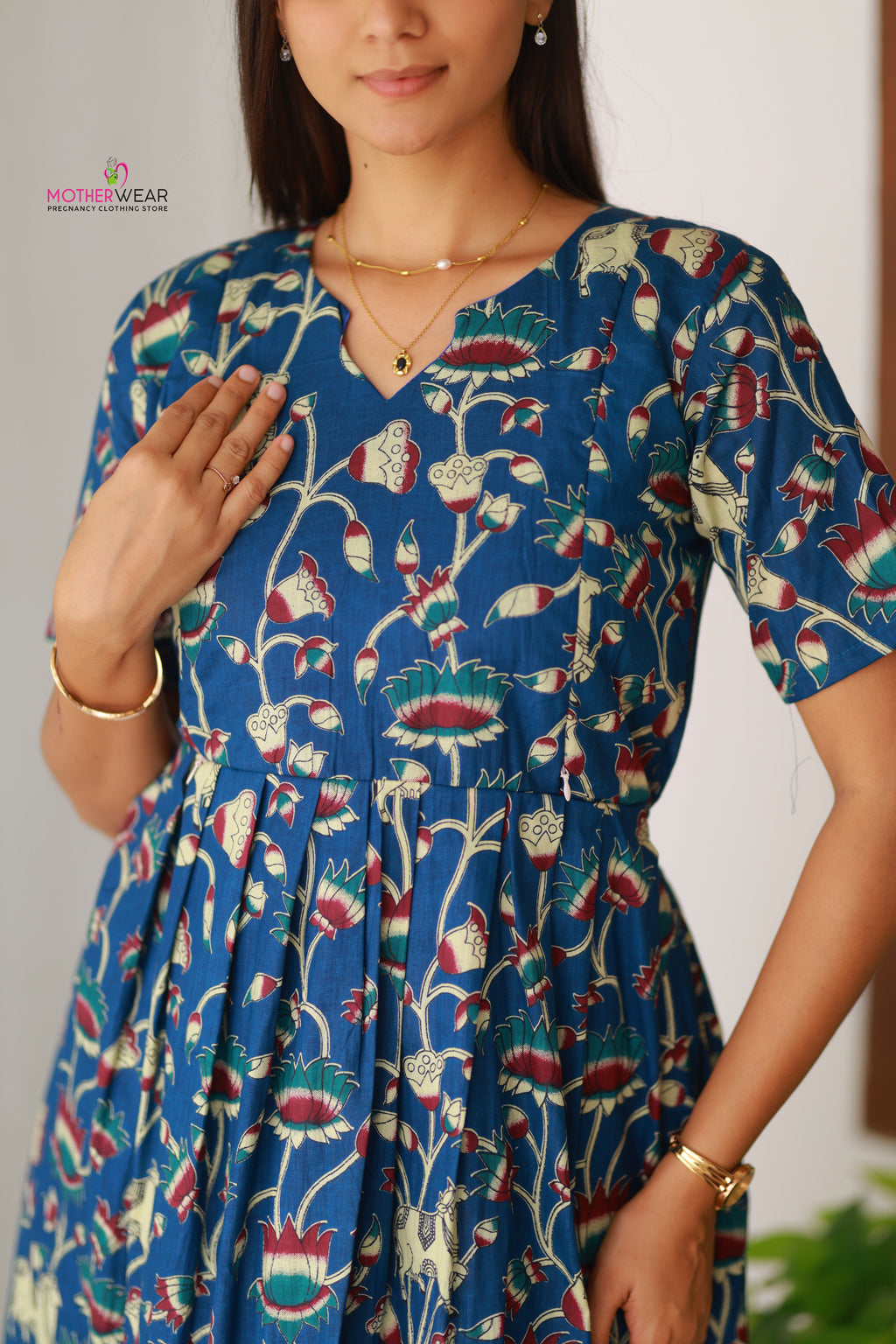 BLUE KALAMKARI