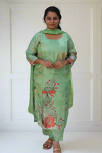 Mint Grace Floral suit