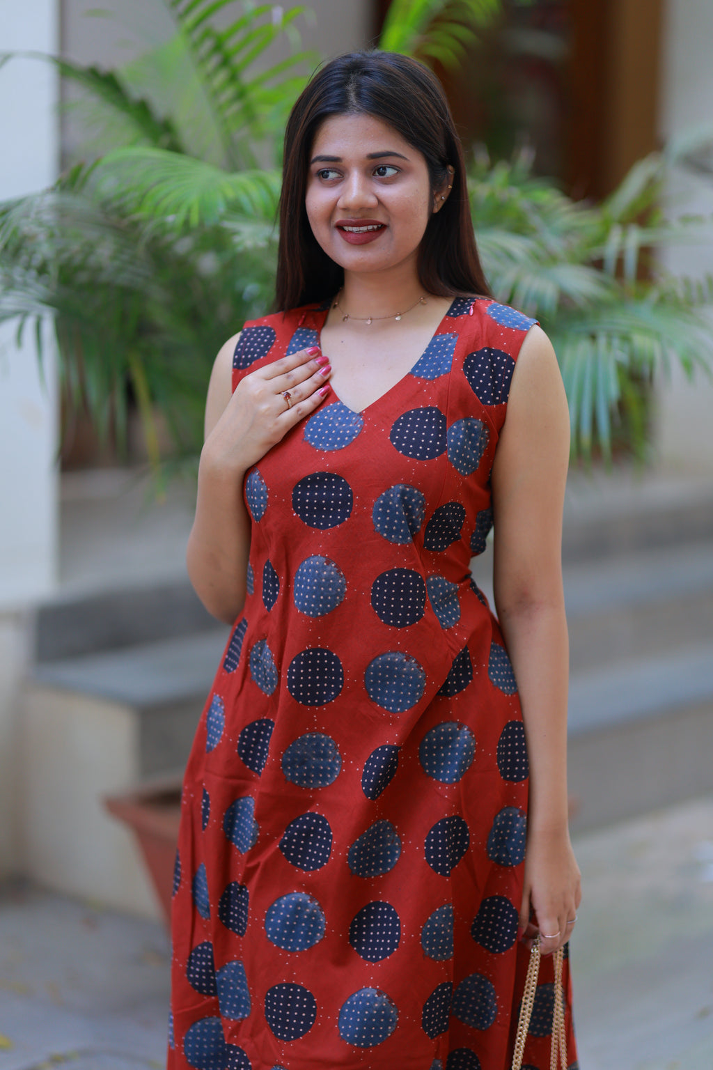 RETRO DOT DRESS