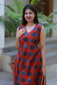 RETRO DOT DRESS