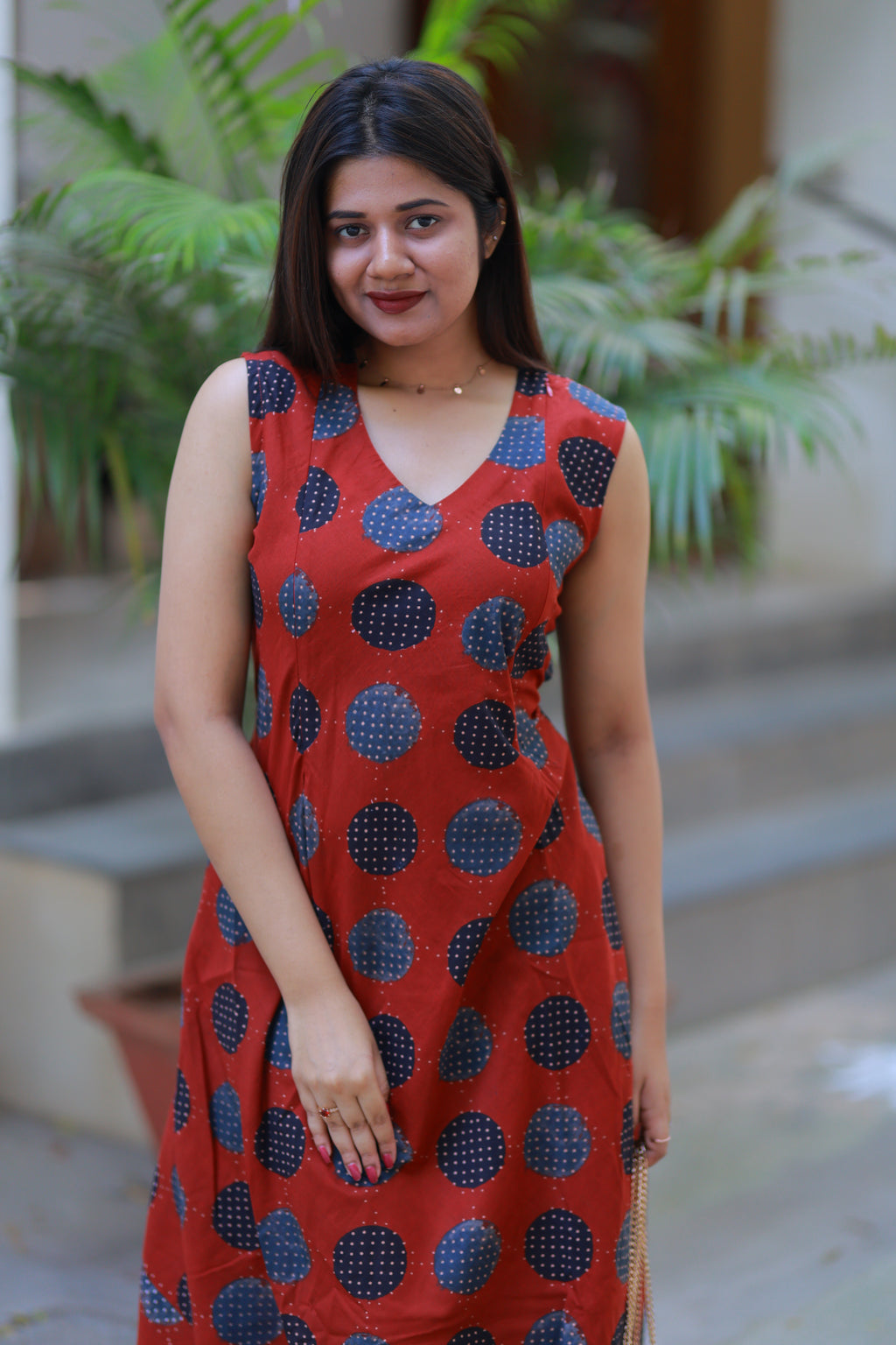 RETRO DOT DRESS