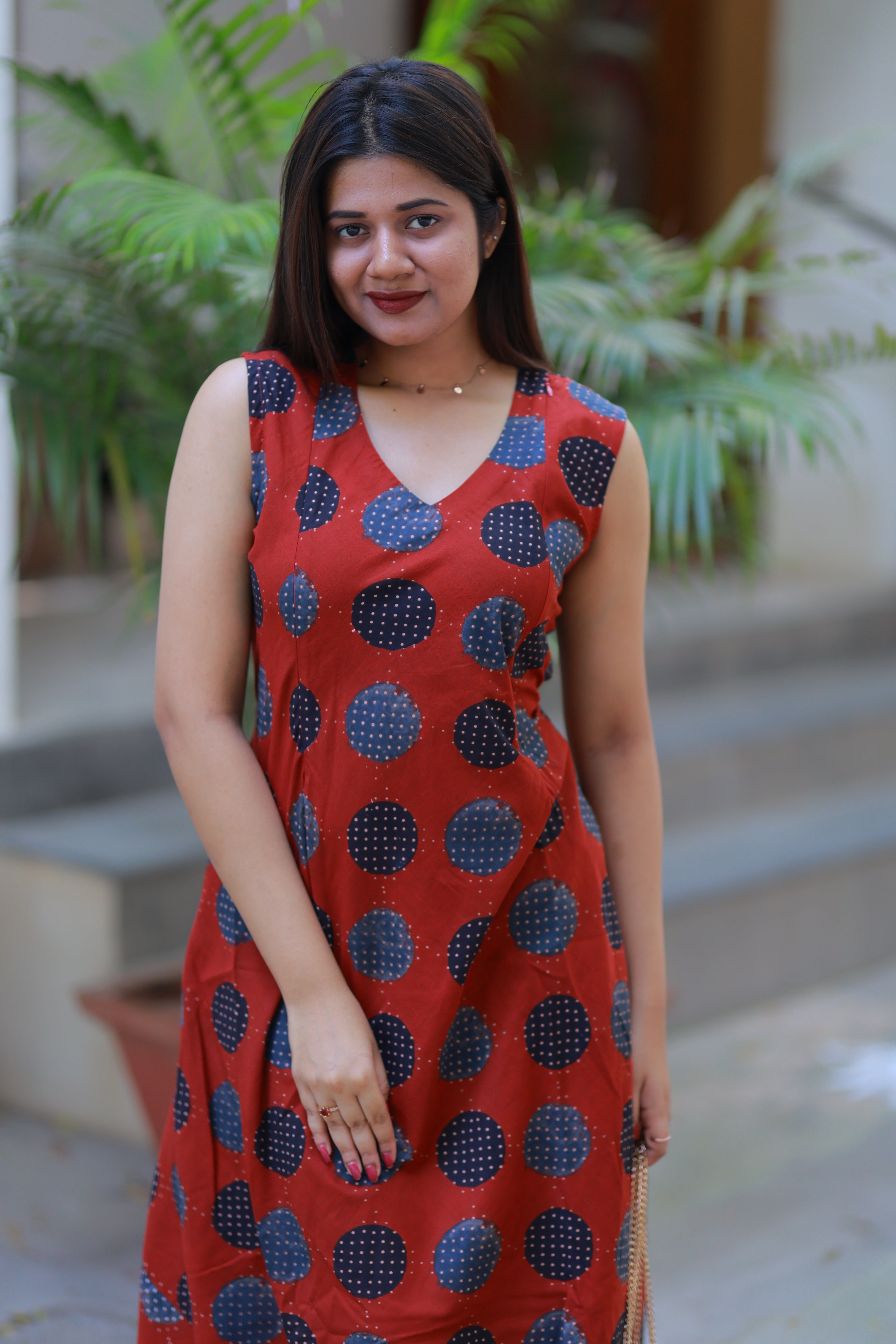 RETRO DOT DRESS