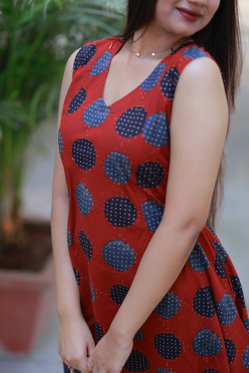 RETRO DOT DRESS