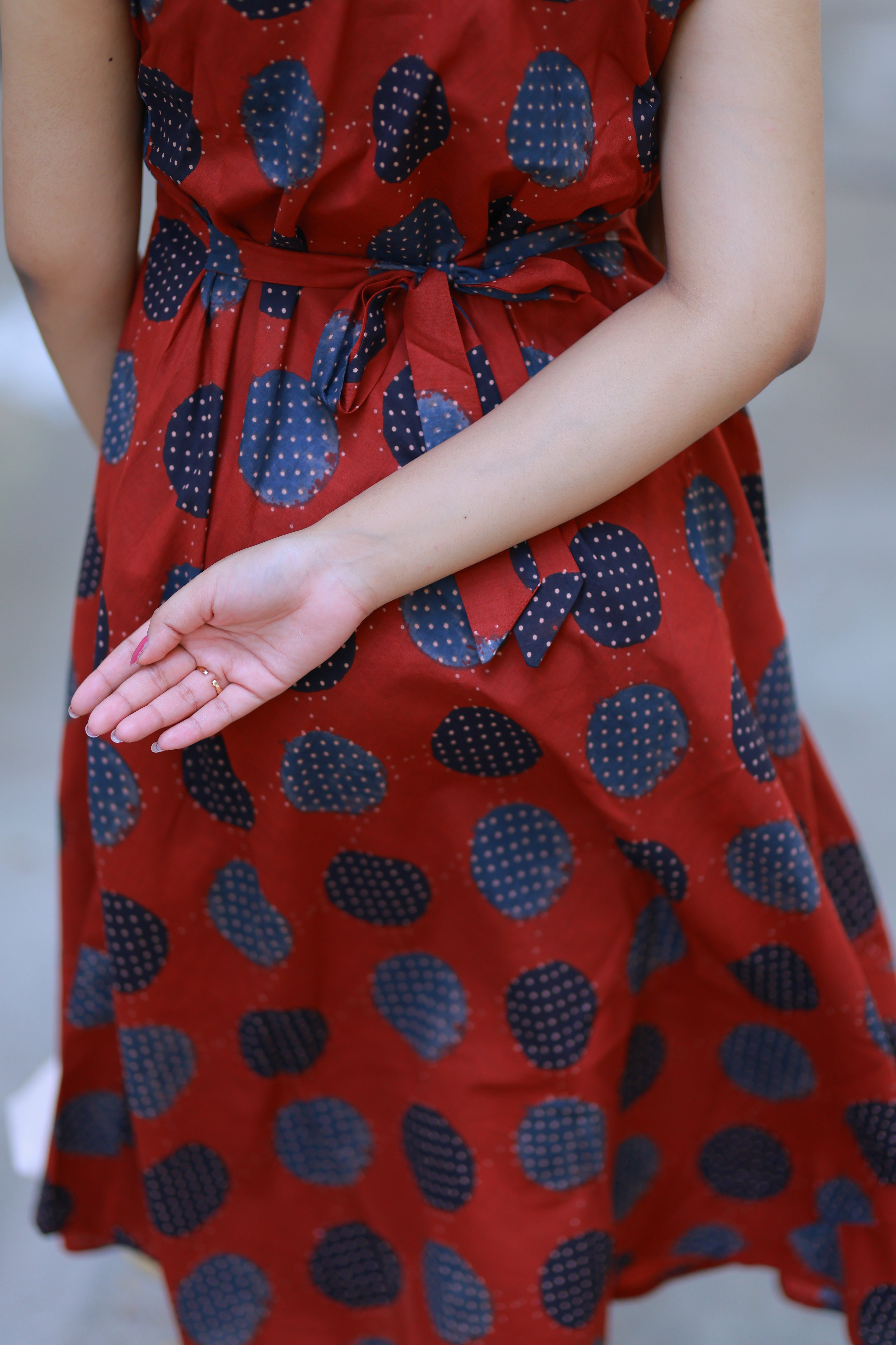 RETRO DOT DRESS