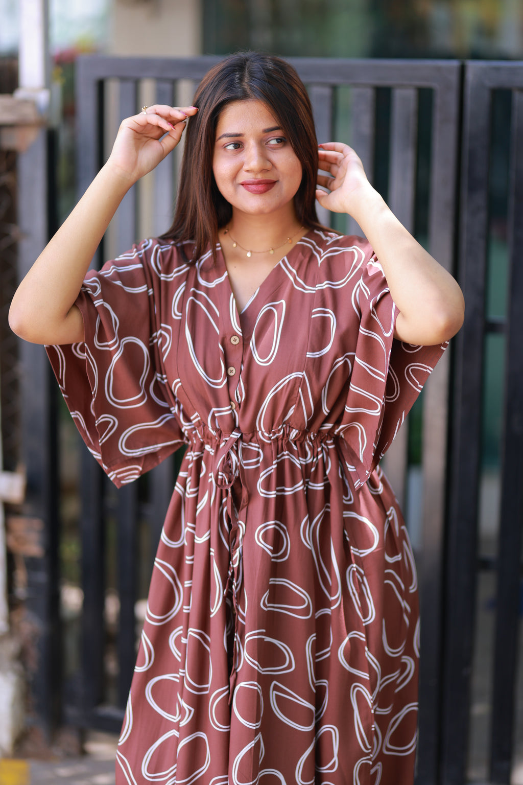 MARUVE LOOPS KAFTAN