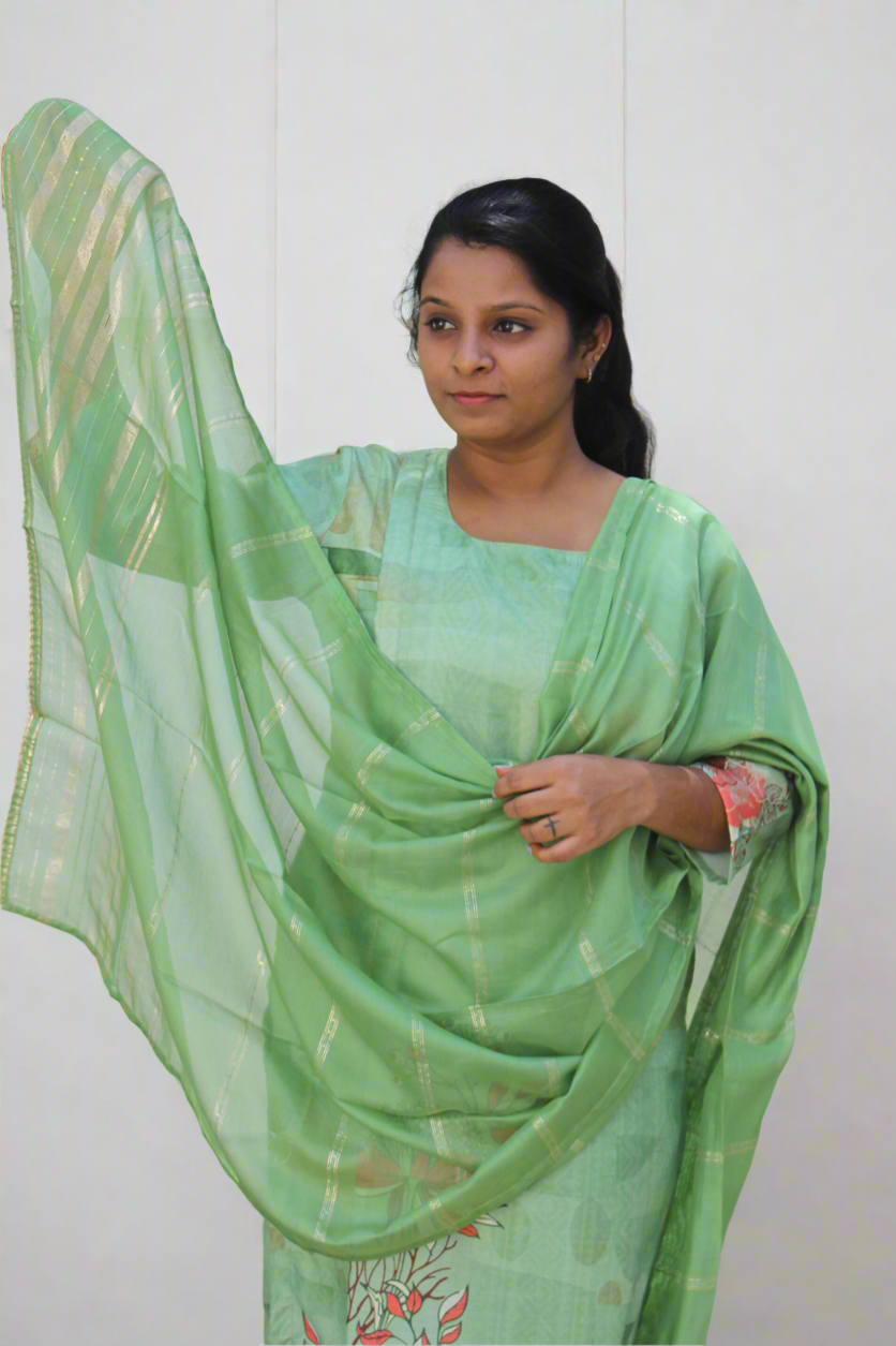 Mint Grace Floral suit