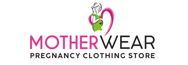 Logo of Mother Wear, a pregnancy clothing store, on a white background.
