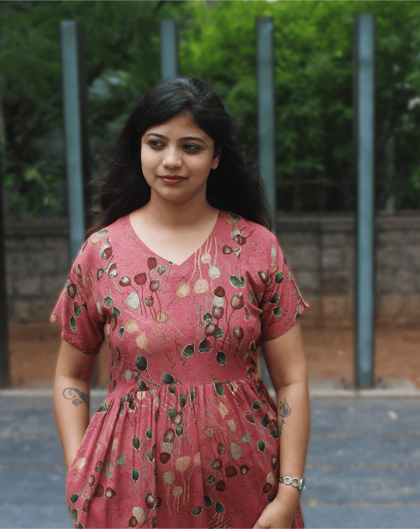 TERRA ROSE DRESS