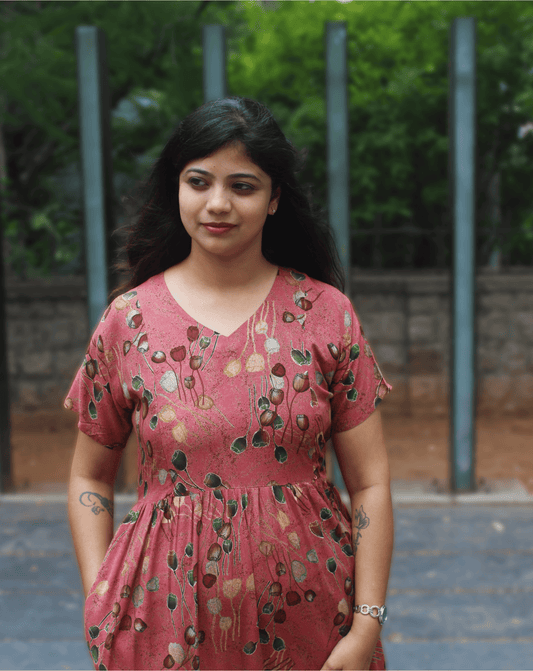TERRA ROSE DRESS