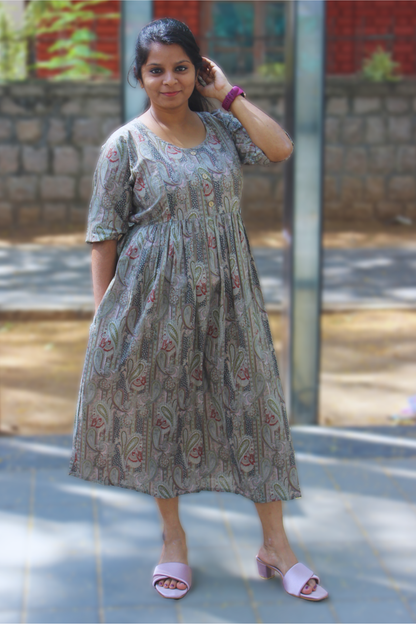 MUTED TONE DRESS