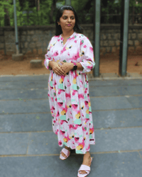 WATER COLOUR DRESS