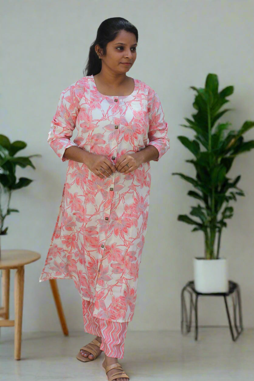 Printed Elegance kurta set